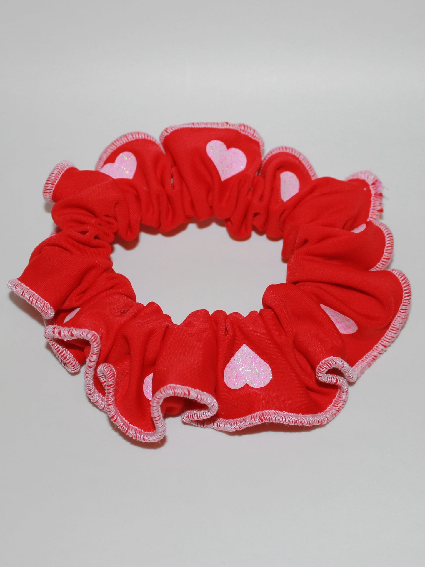 Valentine's Heart Scrunchie
