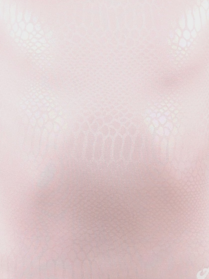 Pink Python Leotard