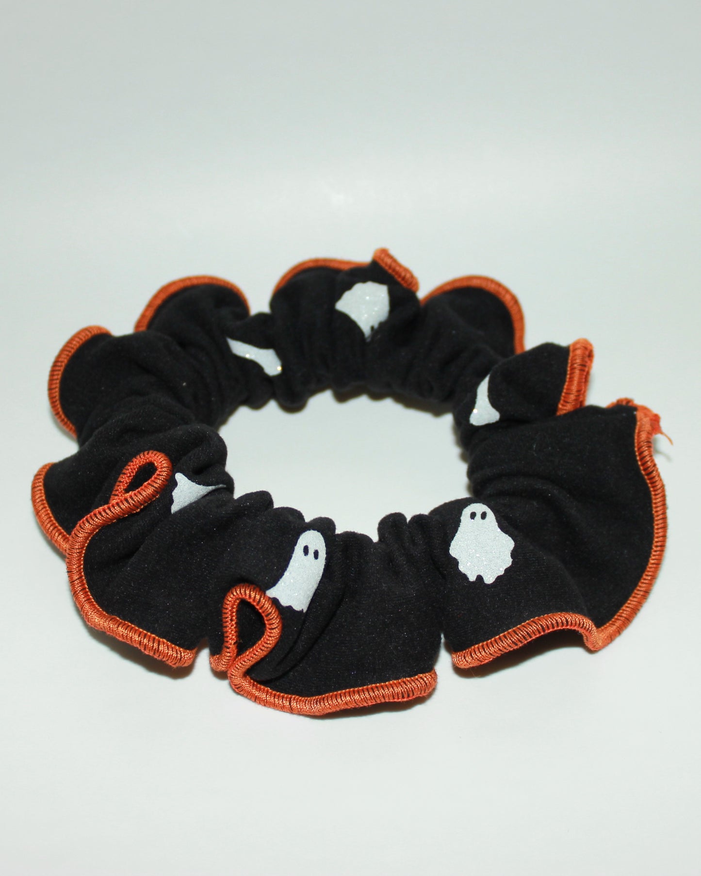 Ghostly Halloween Scrunchie