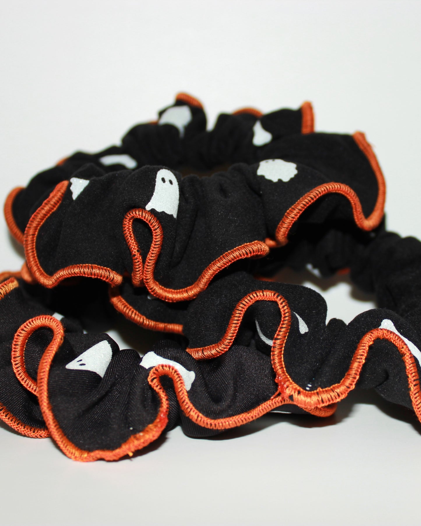 Ghostly Halloween Scrunchie