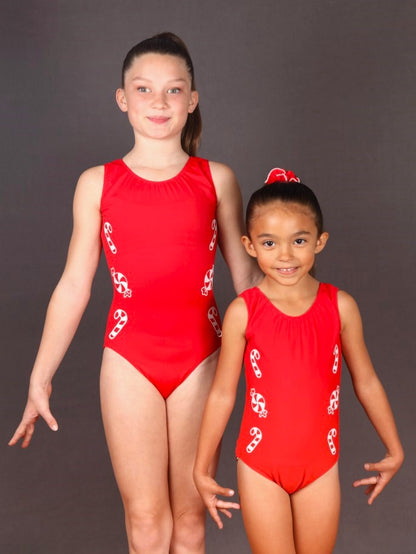 Candy Cane Leotard