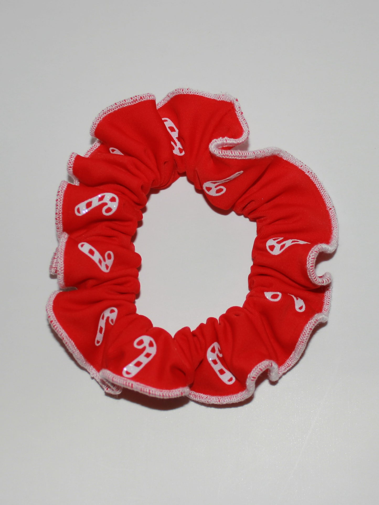 Candy Cane Scrunchie