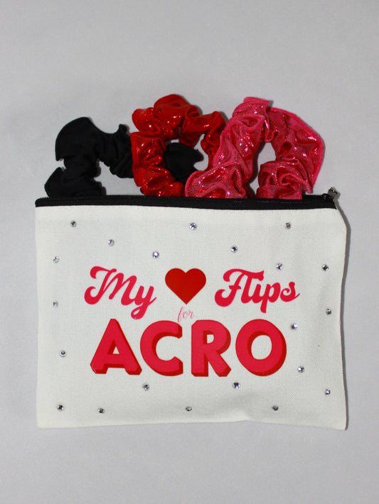 Acro Zippered Canvas Bag