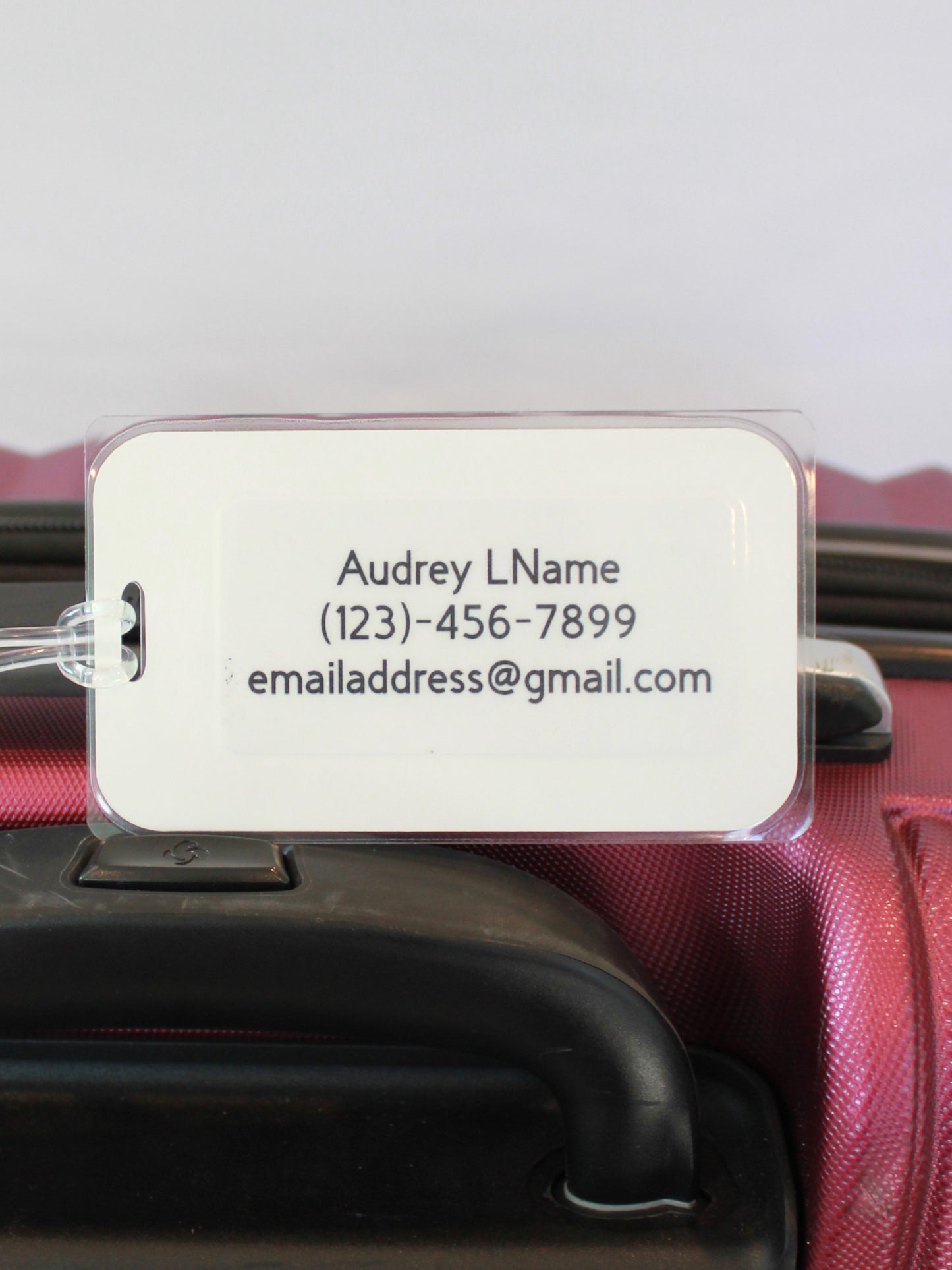 Custom Backpack Luggage Tags